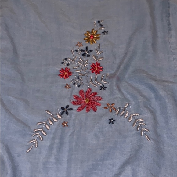 Denim floral jacket - Picture 6 of 7